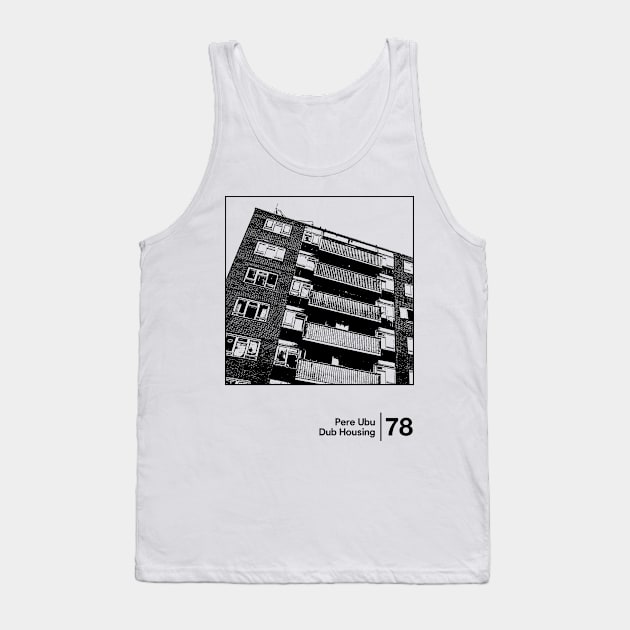 Pere Ubu / Minimalist Graphic Artwork Design Tank Top by saudade